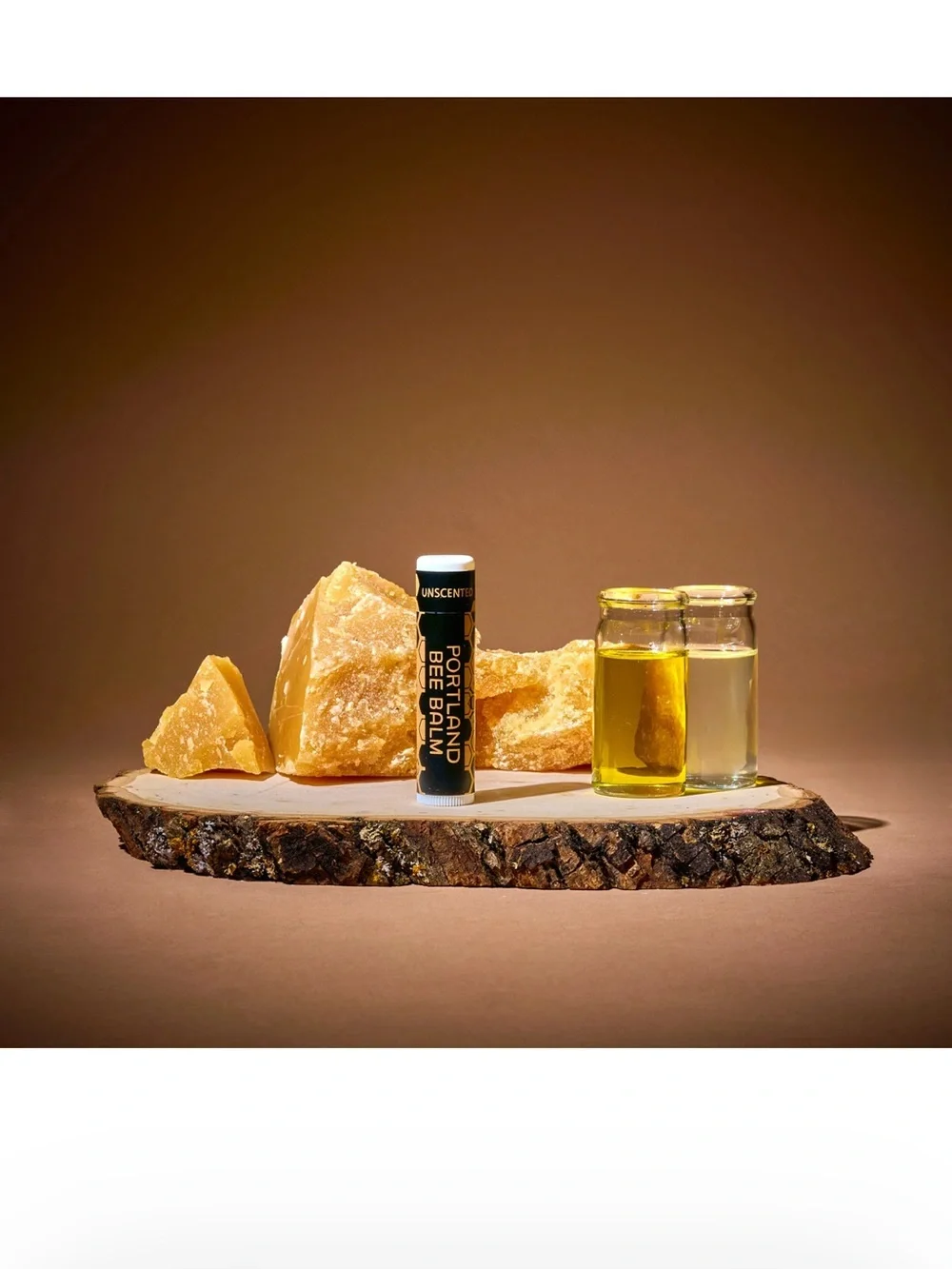 Unscented Lip Balm - Black & Gold (3-Pack)